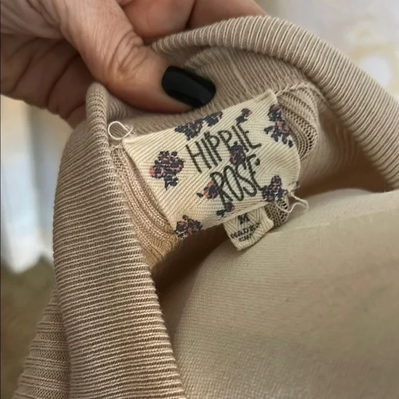 Hippie Rose Women's Beige Zip-Up Ribbed Jacket - Picture 2 of 3